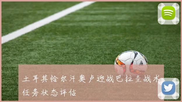 土耳其恰尔汗奥卢迎战巴拉圭战术任务状态评估